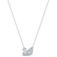 Collana Swarovski Donna Dancing Swan in Lega metallica Cristallo 5514421 - 5514421